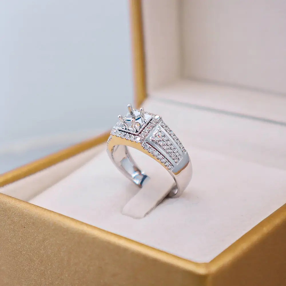 แหวนเพชร 1RR357  แหวน แหวน มือสอง แหวน เงิน มือสอง แหวน ทอง มือสอง แหวน เพชร มือสอง Bangkok Watch บางกอก วอช Second Hand Rings Second Hand Silver Rings Second Hand Gold Rings Second Hand Diamond Rings Second Hand Bangkok Watch